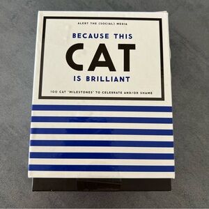 NEW Brass Monkey Because This Cat Is Embarrassing Pet Shame &‎ Praise Card Deck